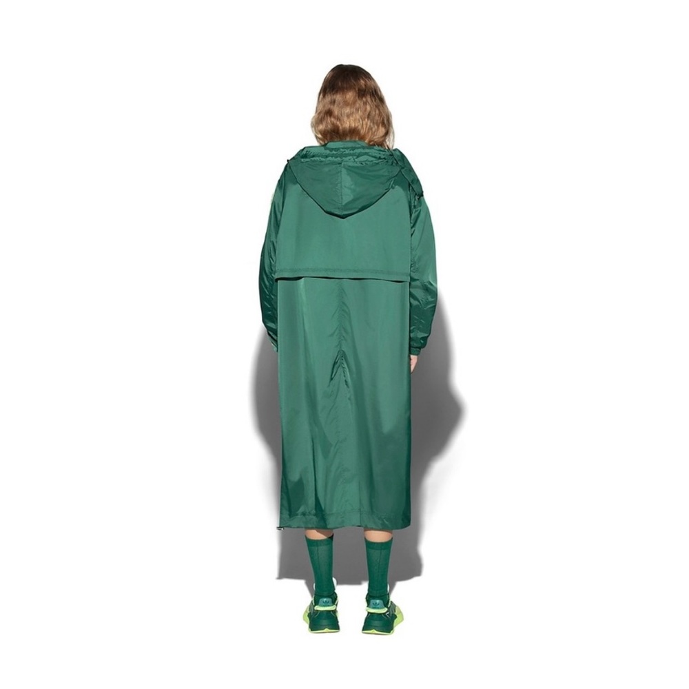 IVY PARK X Adidas Limited Edition! Green Trench Rain Coat. Unisex style! - Picture 3 of 16
